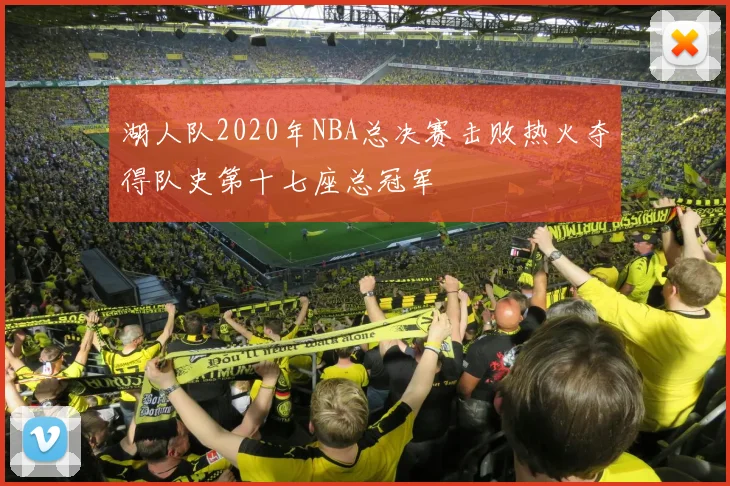 湖人队2020年NBA总决赛击败热火夺得队史第十七座总冠军